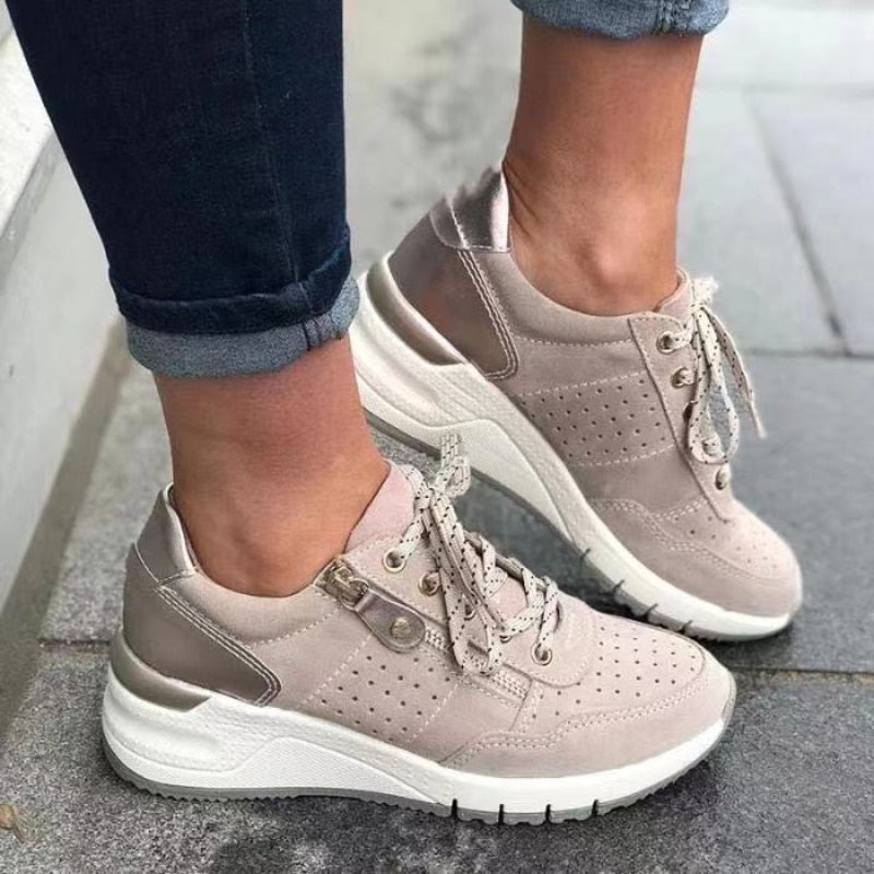 Vanessa | Gå Sneakers – Stabilitet, Stil og Lethed