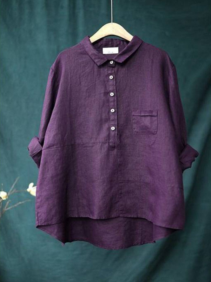 Iris | Chemise Femme À Manches Longues – Élégance Décontractée