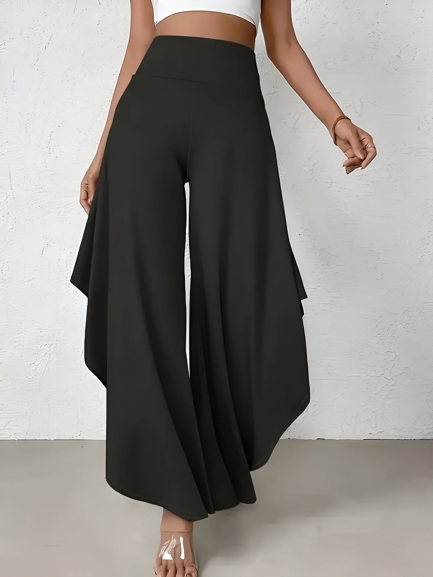 Talia | Pantalon Large À Coupe Originale – Confort Et Style Décontracté