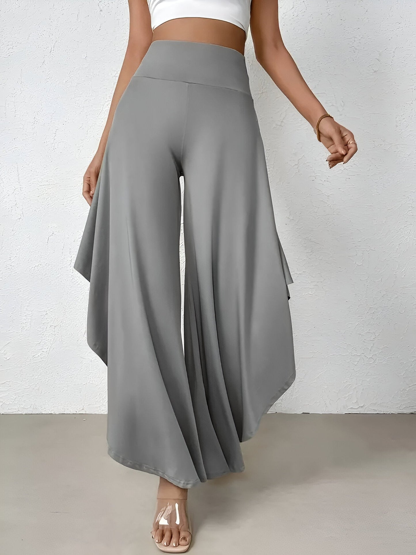 Talia | Pantalon Large À Coupe Originale – Confort Et Style Décontracté