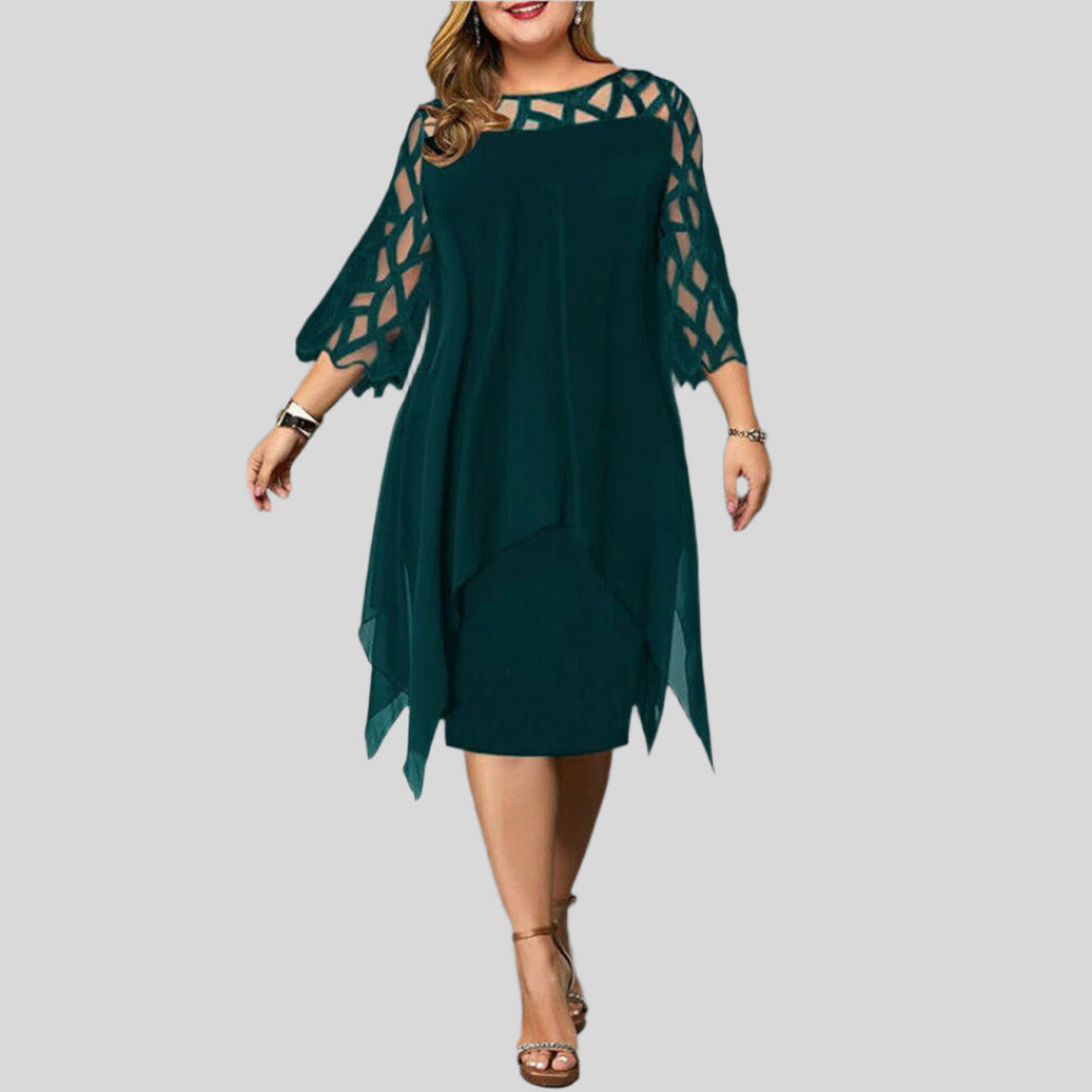 Élia | Elegant Midi Kjole