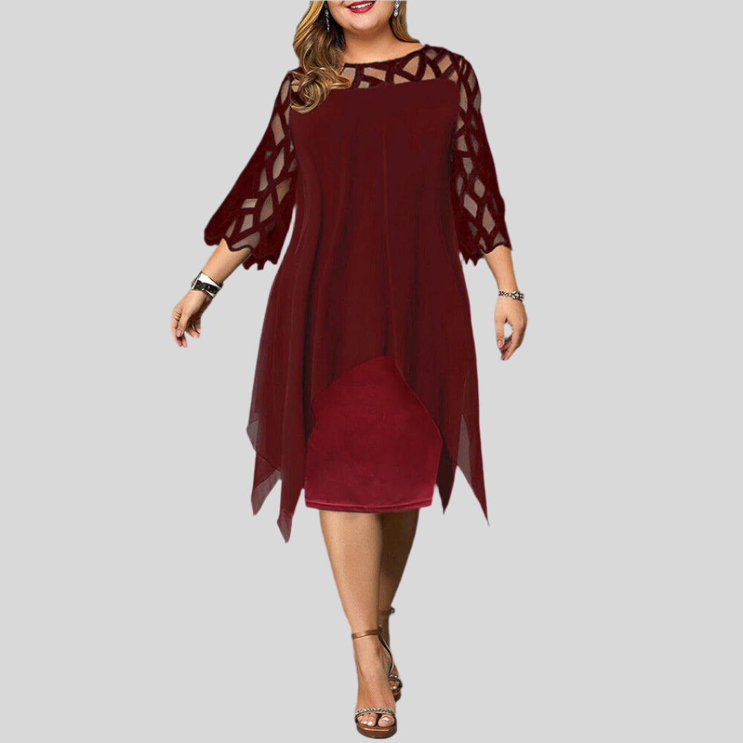 Élia | Elegant Midi Kjole