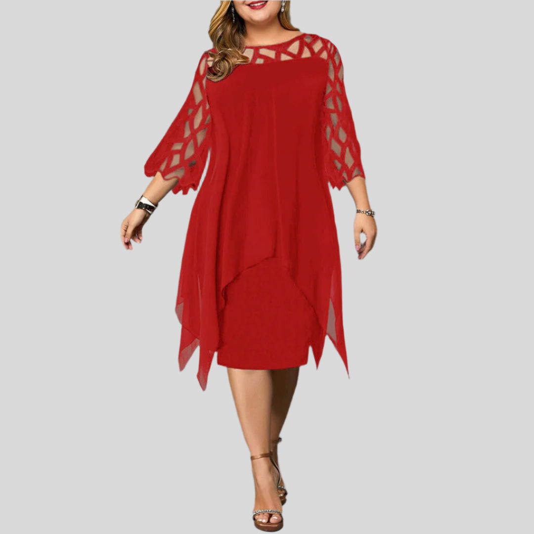 Élia | Elegant Midi Kjole