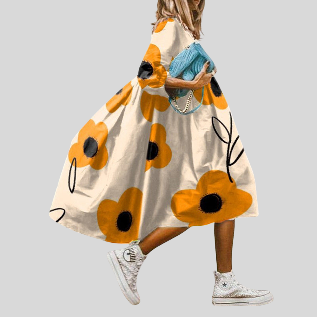 Magdalena | Robe Bohème Fleurie Pour Femme