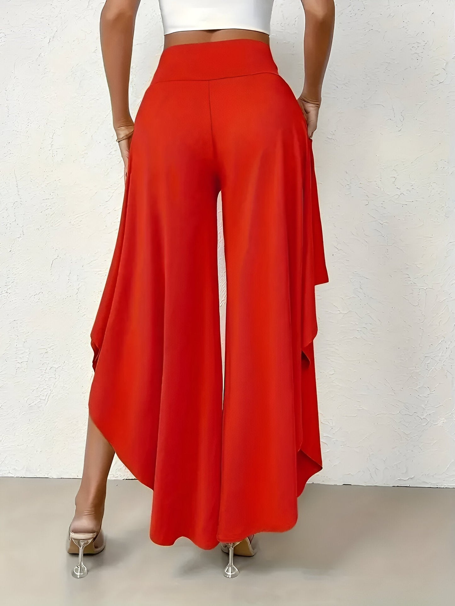 Talia | Pantalon Large À Coupe Originale – Confort Et Style Décontracté