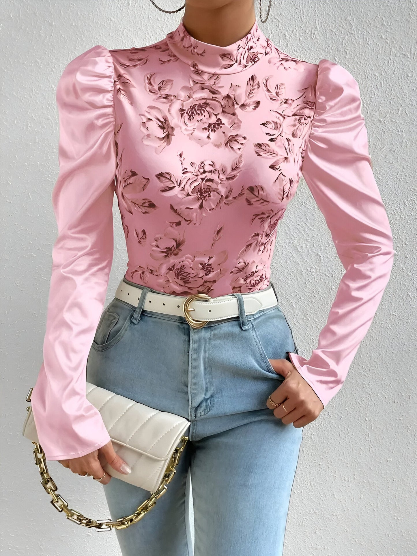 Elisa | Blusa Delicata Con Stampa Floreale – Finesse E Modernità