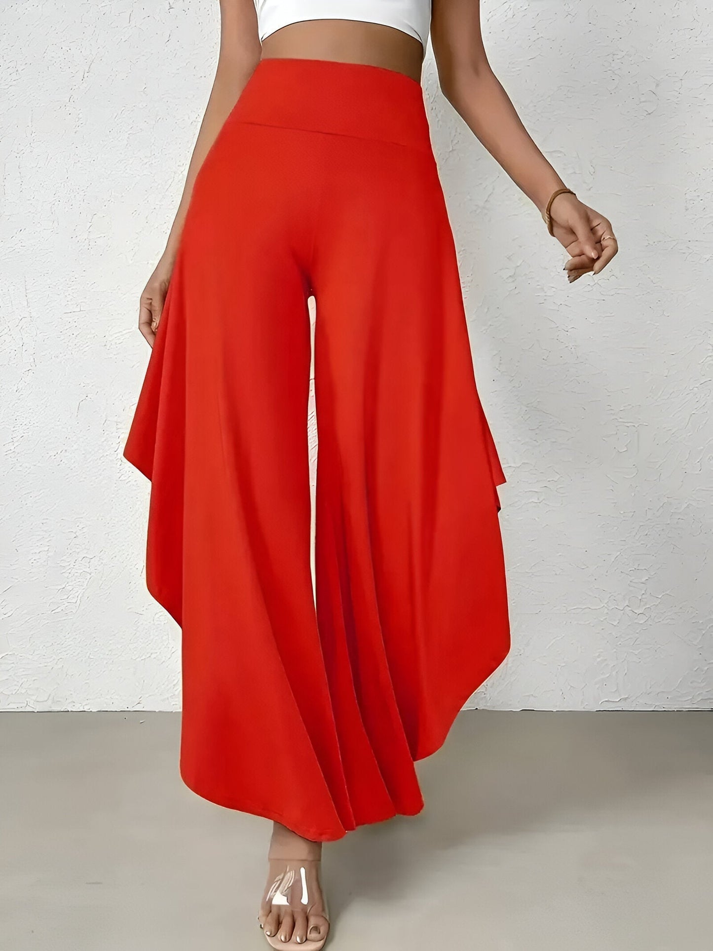 Talia | Pantalon Large À Coupe Originale – Confort Et Style Décontracté