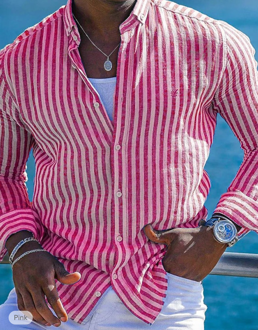 Johan | Elegant Striped Shirt
