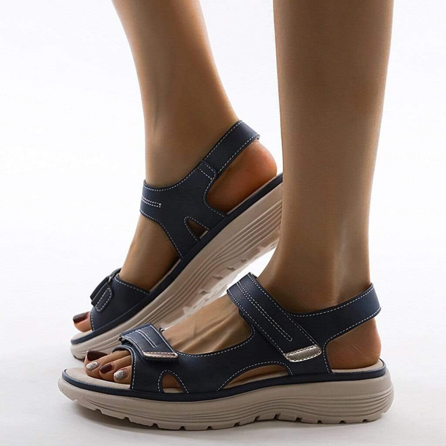 Nathalie | Bekväma Sandaler för Kvinna – Lätt att Gå och Somrig Stil