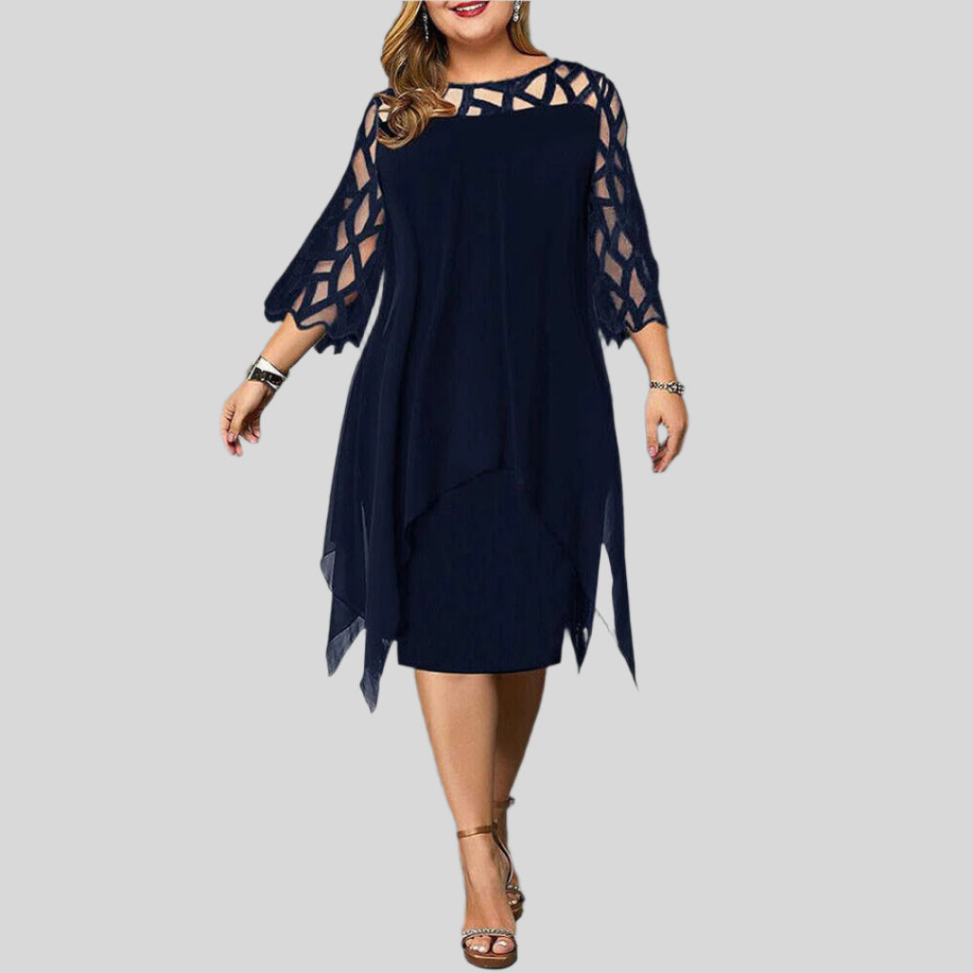 Élia | Elegant Midi Kjole