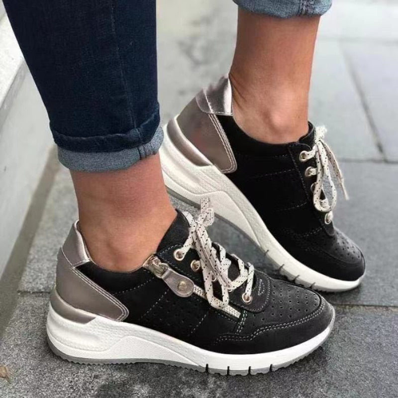 Vanessa | Gå Sneakers – Stabilitet, Stil og Lethed