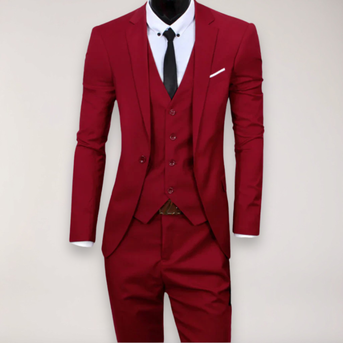 Emory | Pánsky oblek tri kusy Slim Fit Elegantný