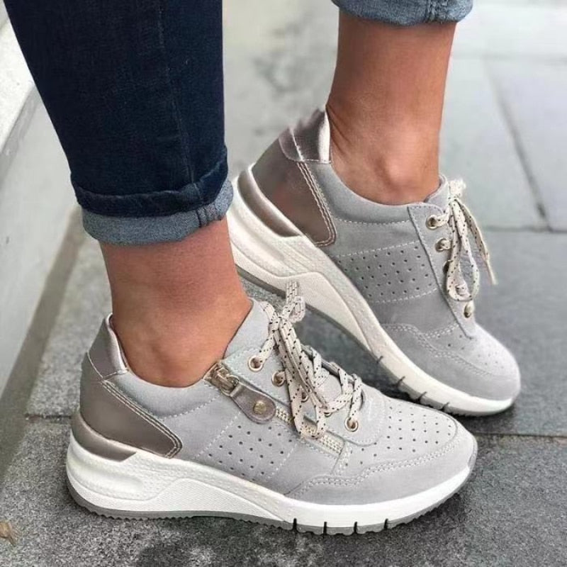 Vanessa | Gå Sneakers – Stabilitet, Stil og Lethed