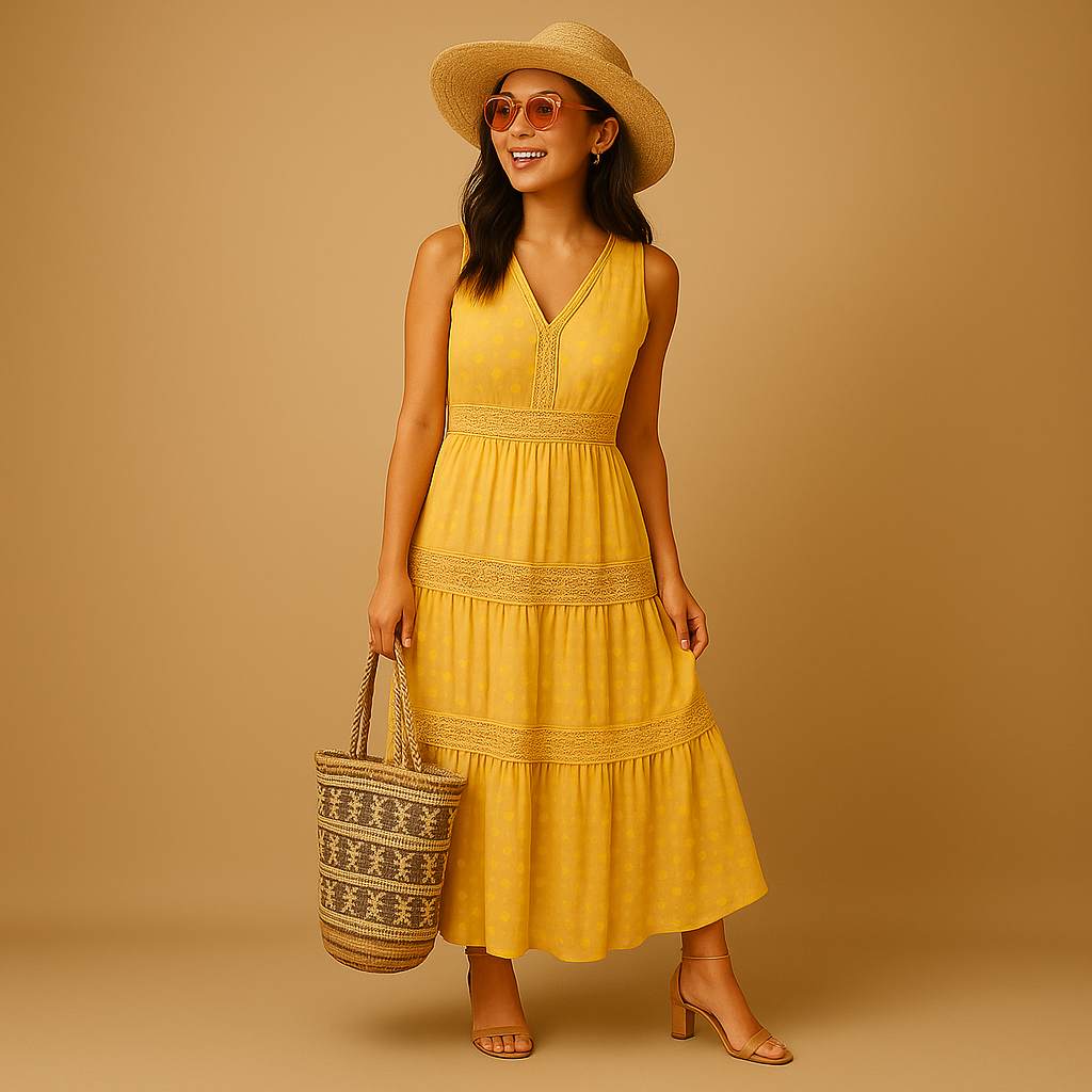 Marcelle | Boho Sommerkleid für Frauen