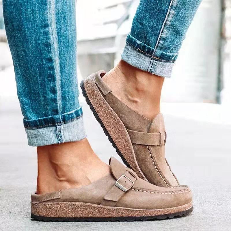 Mégane | Mule Tendance À Boucle Et Semelle Épaisse