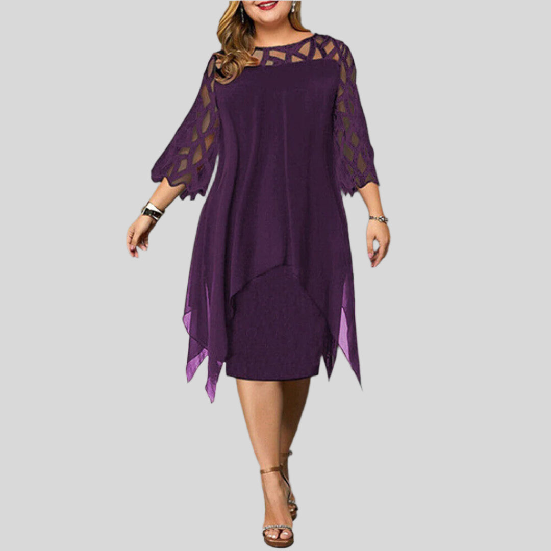 Élia | Elegant Midi Kjole