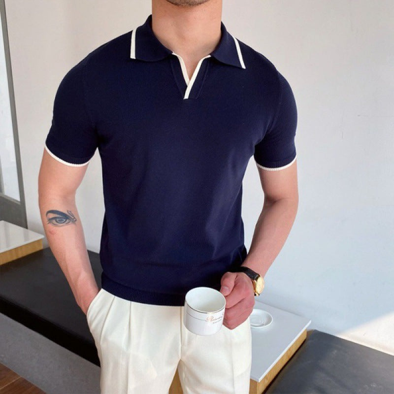 Divin | Polo Col V - Style Et Simplicité
