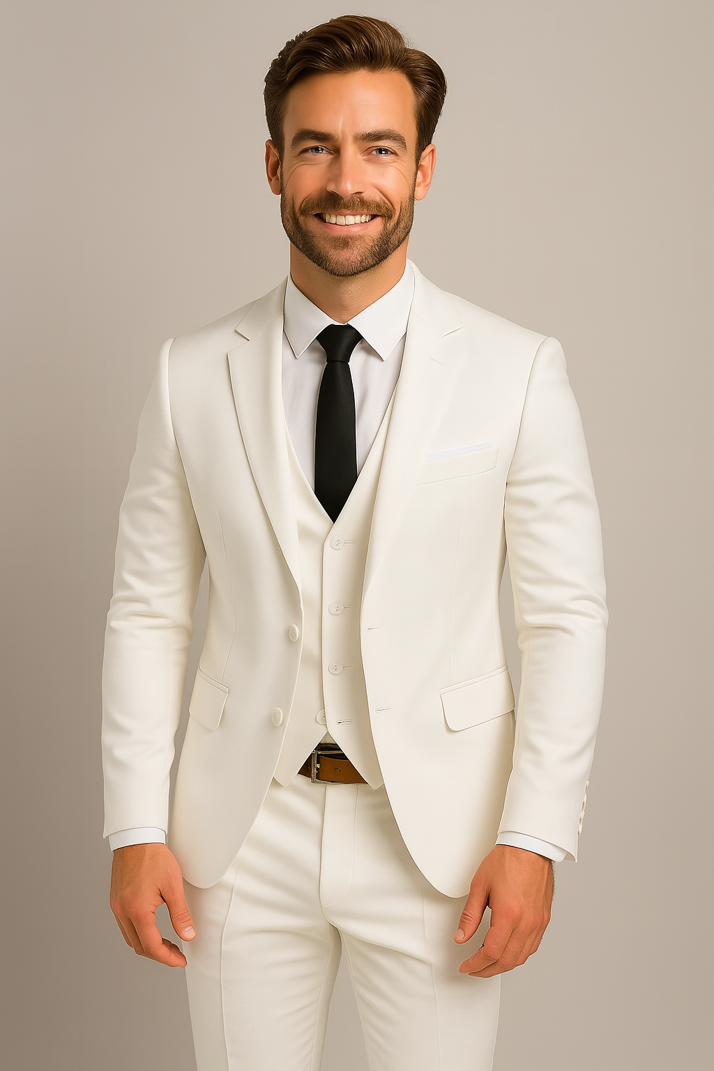 Emory | Pánsky oblek tri kusy Slim Fit Elegantný