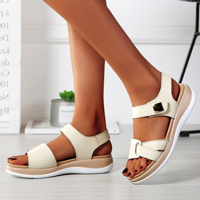 Élise | Sandalias A Doble Tira – Confort y Estilo Minimalista