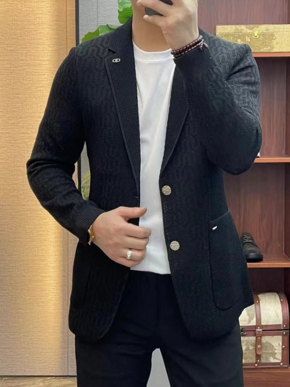 Lucas|Traje de Punto para Hombre – Confort y Estilo en el Día a Día