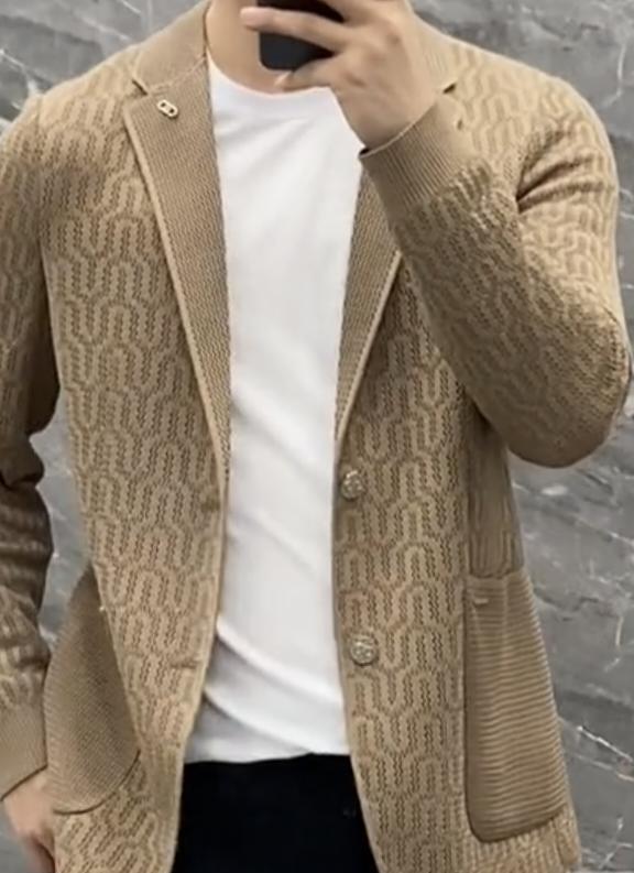 Lucas|Traje de Punto para Hombre – Confort y Estilo en el Día a Día
