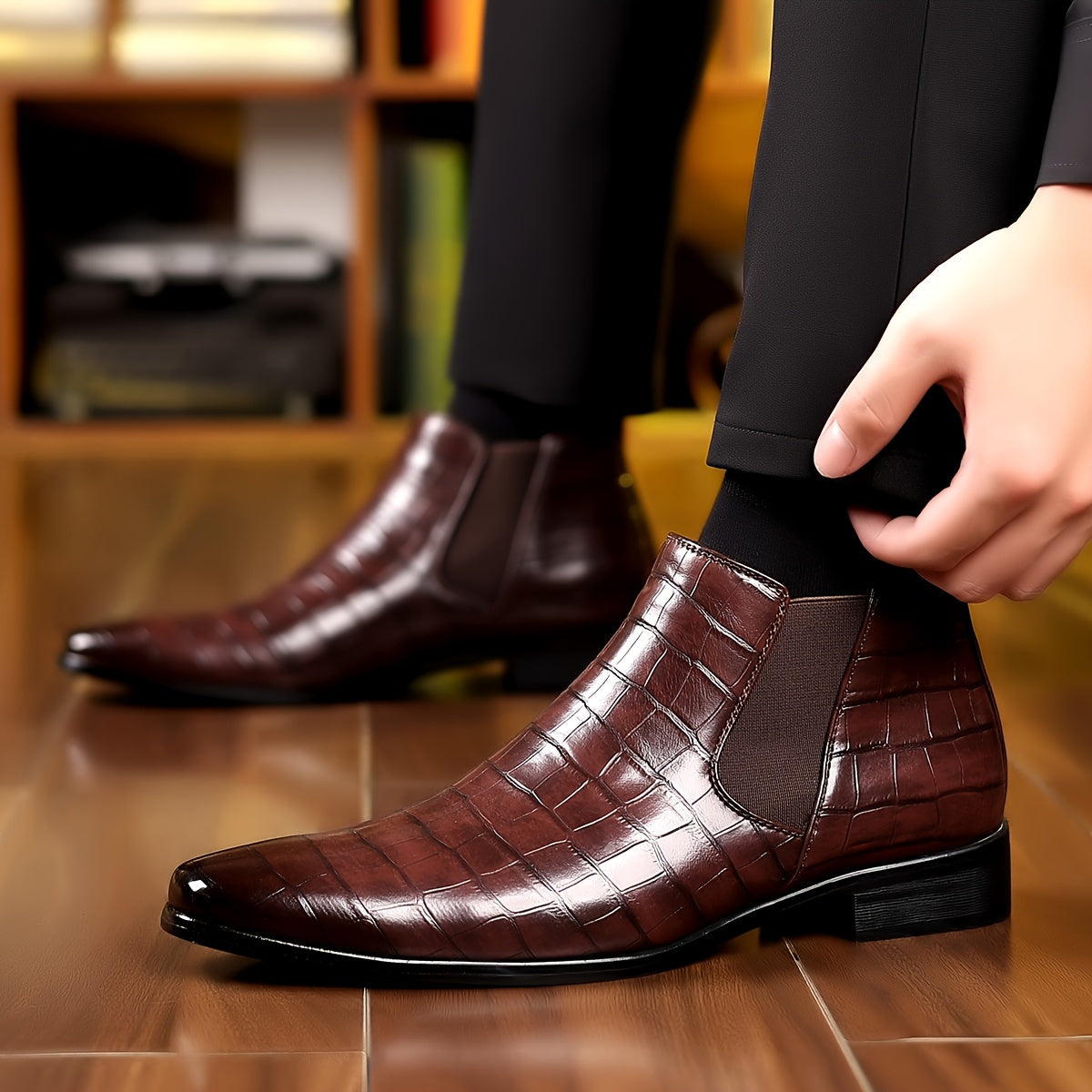 Quentin | Chelsea Boots Miehet – Luksusta ja Loistetta