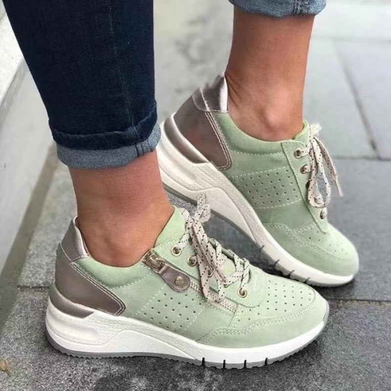 Vanessa | Gå Sneakers – Stabilitet, Stil og Lethed