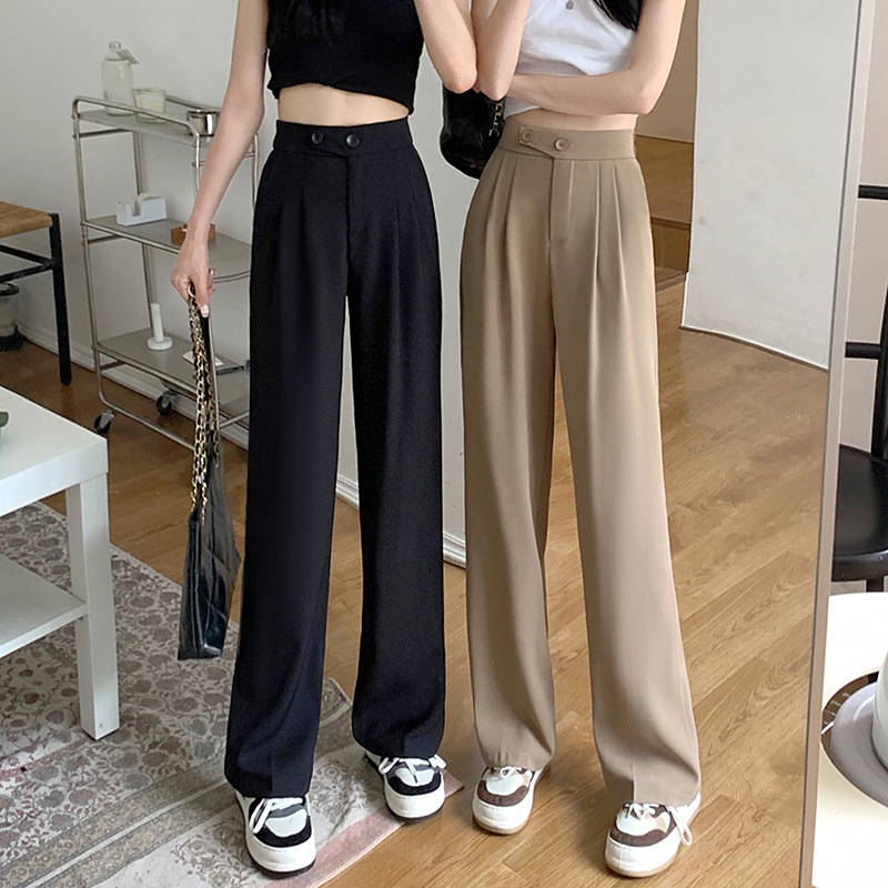 Élise|Hochtaillierte Weite Hose