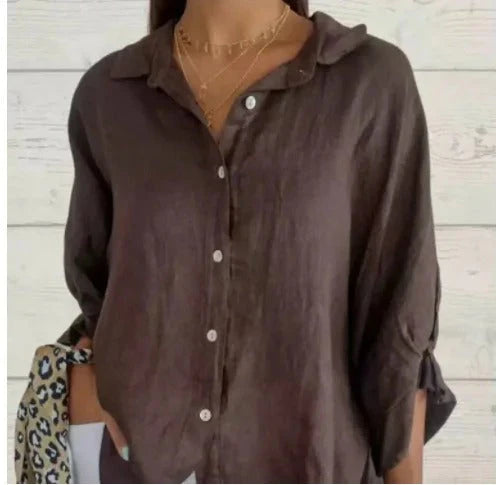 Nina | Chemise Casual – Élégance Discrète Pour Le Quotidien