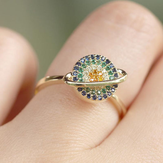 Aline | Elegant Orbital Ring Anti-Stress 