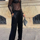 Maylis | Elegancka bluzka z cekinami 