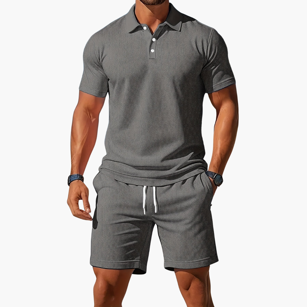 Albert | Helt Klädd – Polo Och Shorts För Dagligt Komfort 
