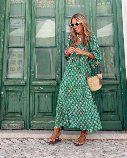 Paloma | Robe Longue Ample - Look Estival Et Détente Totale