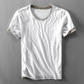Φάμπιο | T-shirt με Στρογγυλή Λαιμόκοψη και Μανίκια με Εμφανή Ράμματα 