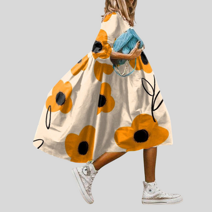 Magdalena | Robe Bohème Fleurie Pour Femme