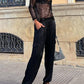 Maylis | Elegancka bluzka z cekinami 