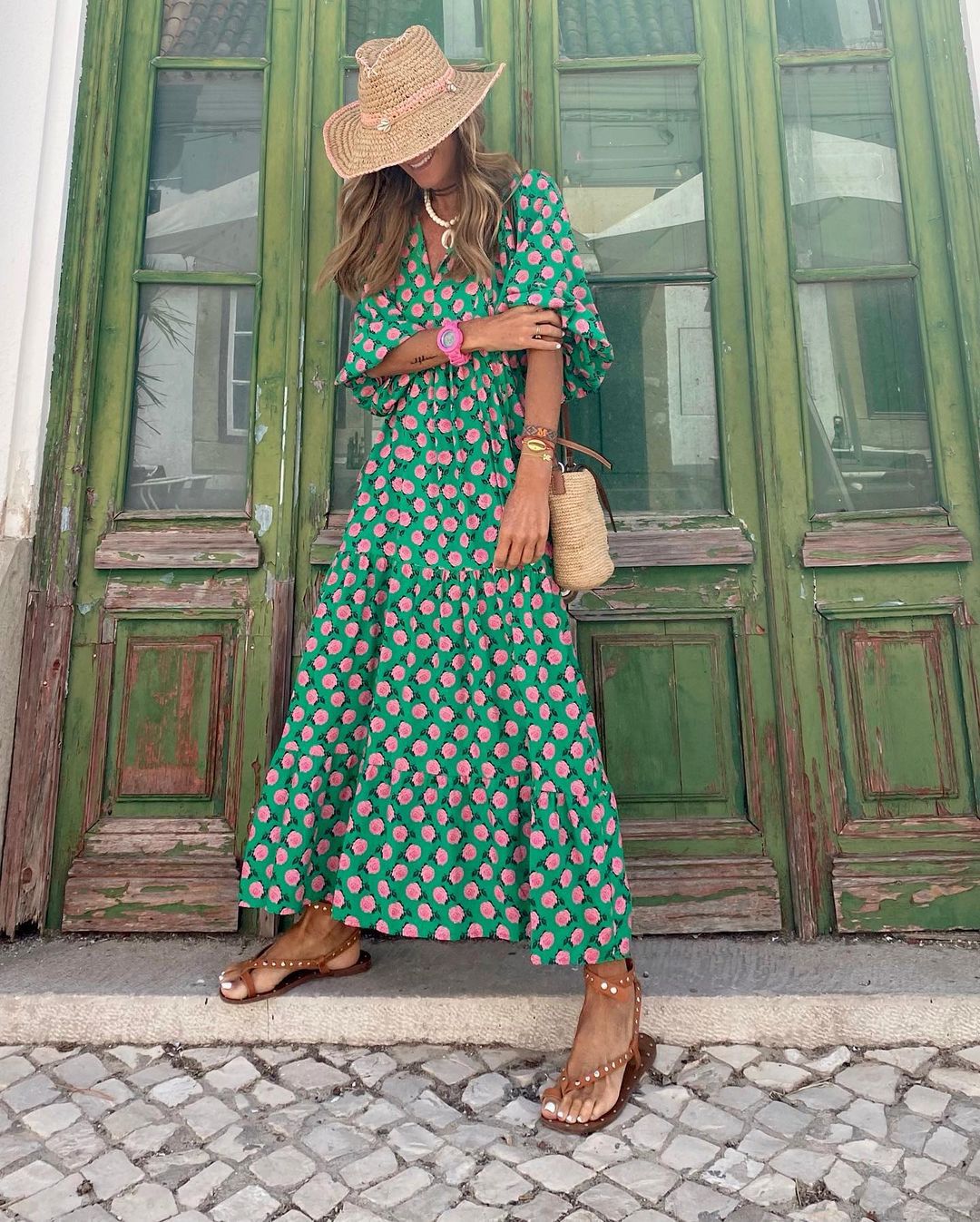 Paloma | Robe Longue Ample - Look Estival Et Détente Totale