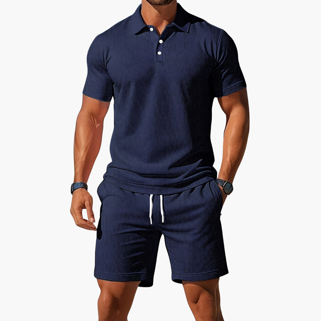 Albert | Helt Klädd – Polo Och Shorts För Dagligt Komfort 