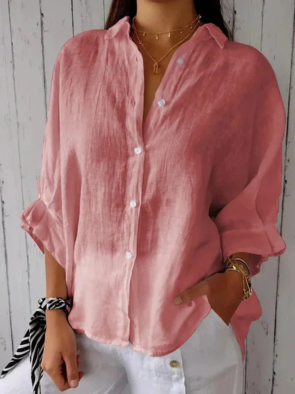 Nina | Chemise Casual – Élégance Discrète Pour Le Quotidien
