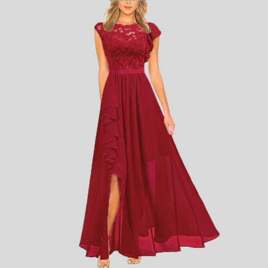 Gwenaëlle | Robe Longue Sans Manches Élégante