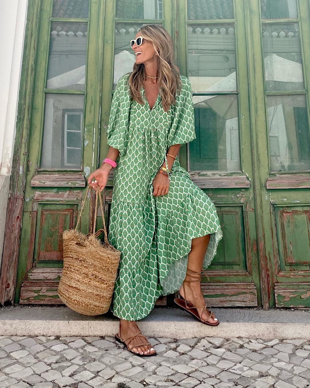 Paloma | Robe Longue Ample - Look Estival Et Détente Totale