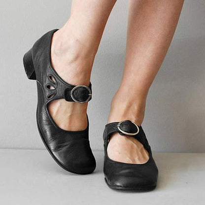 Séraphine | Zapatos de Tacón para Mujer – Estilo Retro y Refinado 