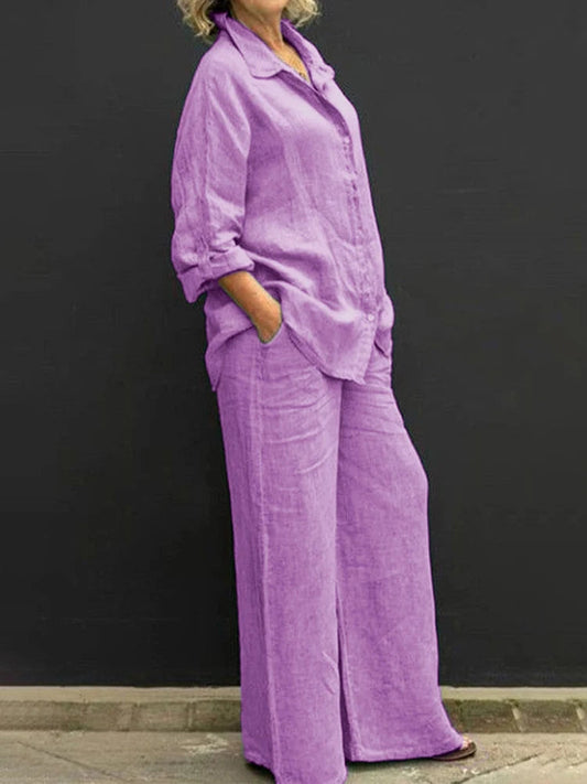 Gwendoline | Dámský button-up set – Oversize a trendy střih 