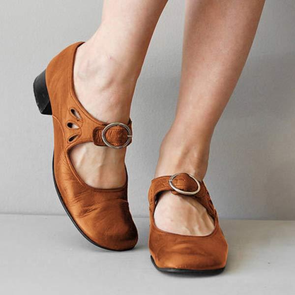 Séraphine | Zapatos de Tacón para Mujer – Estilo Retro y Refinado 