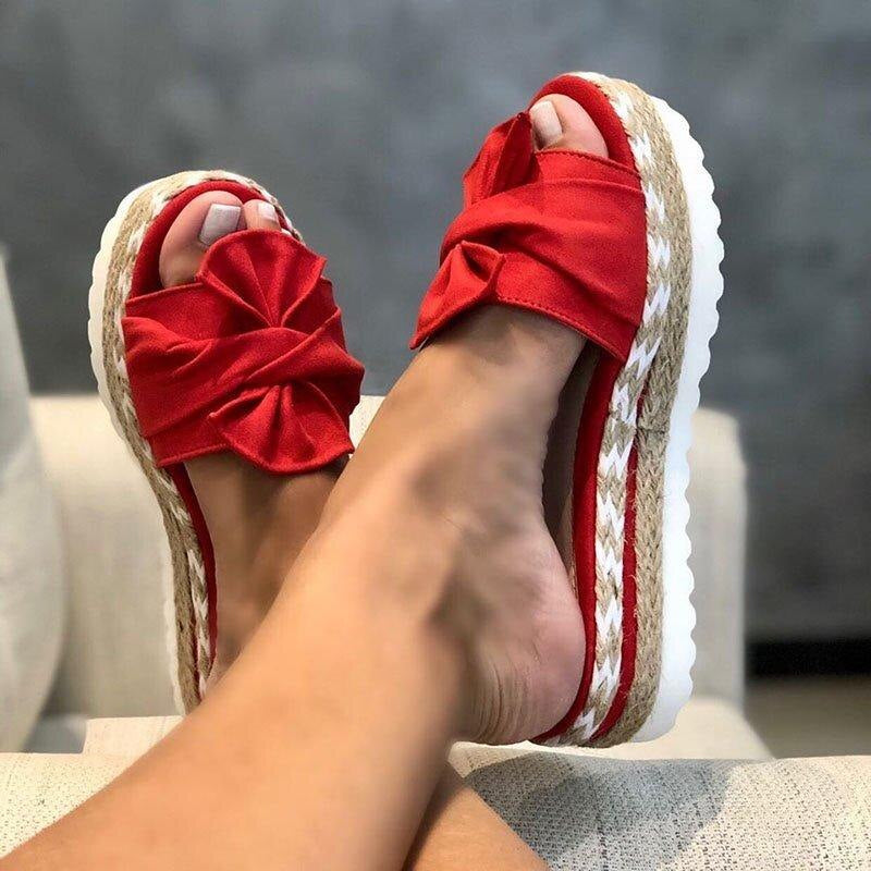 Malvina | Sandali con Nodo e Supporto Perfetto 