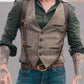 Jean | Vintage Chic Vest – Afslappet Snit Og Fint Detaljer 