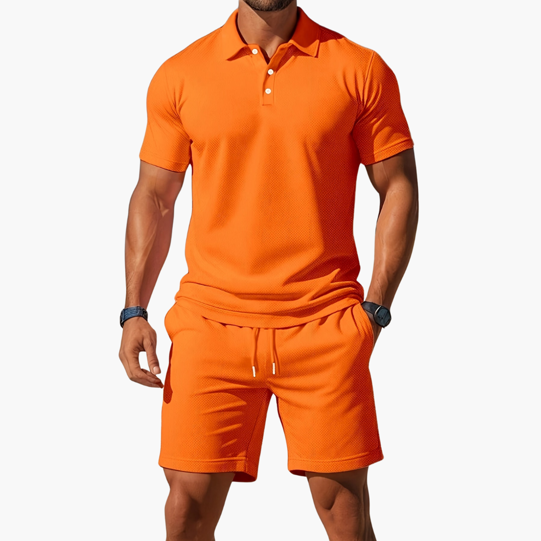 Albert | Helt Klädd – Polo Och Shorts För Dagligt Komfort 