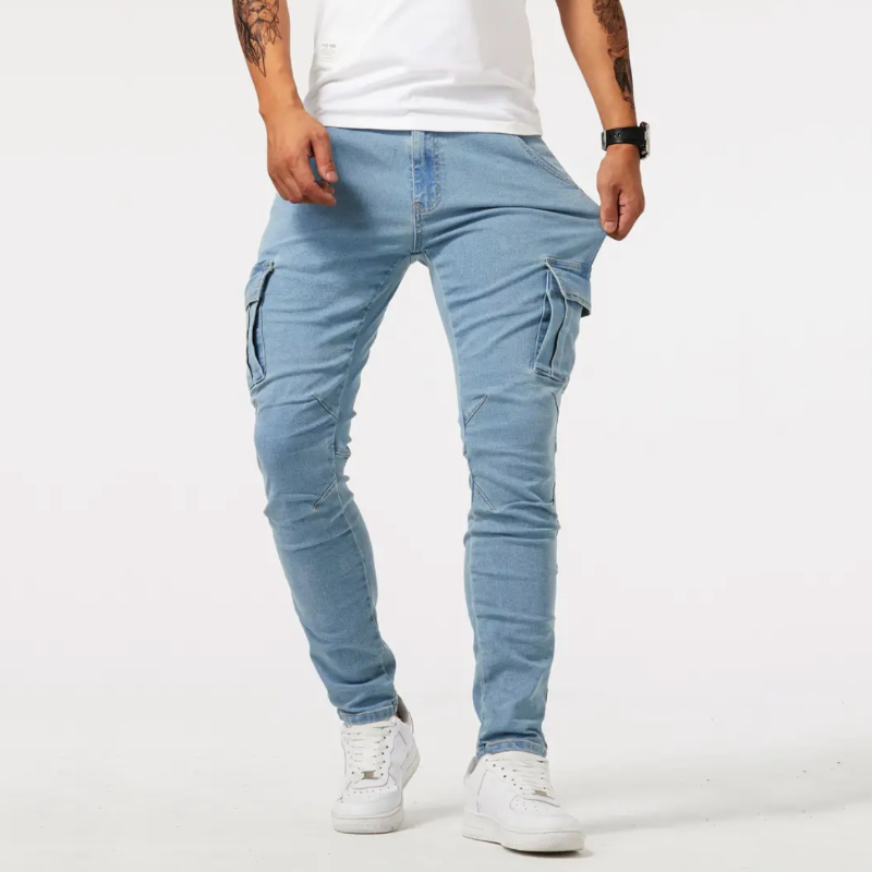 Ghislain |  Pantalon Cargo Homme – Allure Moderne Et Décontractée 