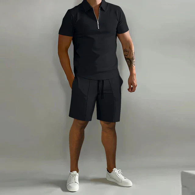 Brayan | Insieme Polo e Pantaloni Corti Uomo 
