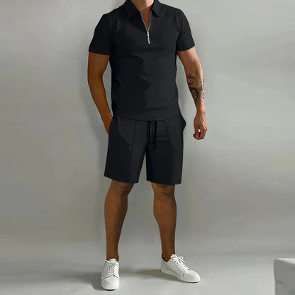 Brayan | Insieme Polo e Pantaloni Corti Uomo 